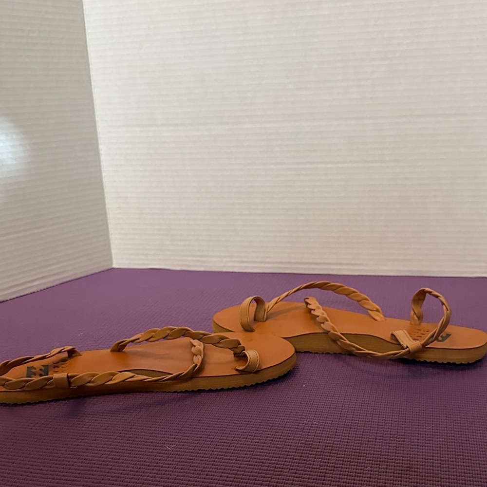 Billabong Tan Braided Sandals - Picture 6 of 7